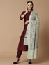 Women's Aari Embroidery Wool Shawl
